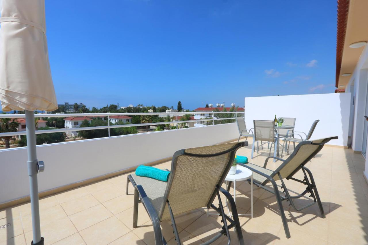 Nissi 3 Amazing Sea View Apartment Αγία Νάπα Εξωτερικό φωτογραφία